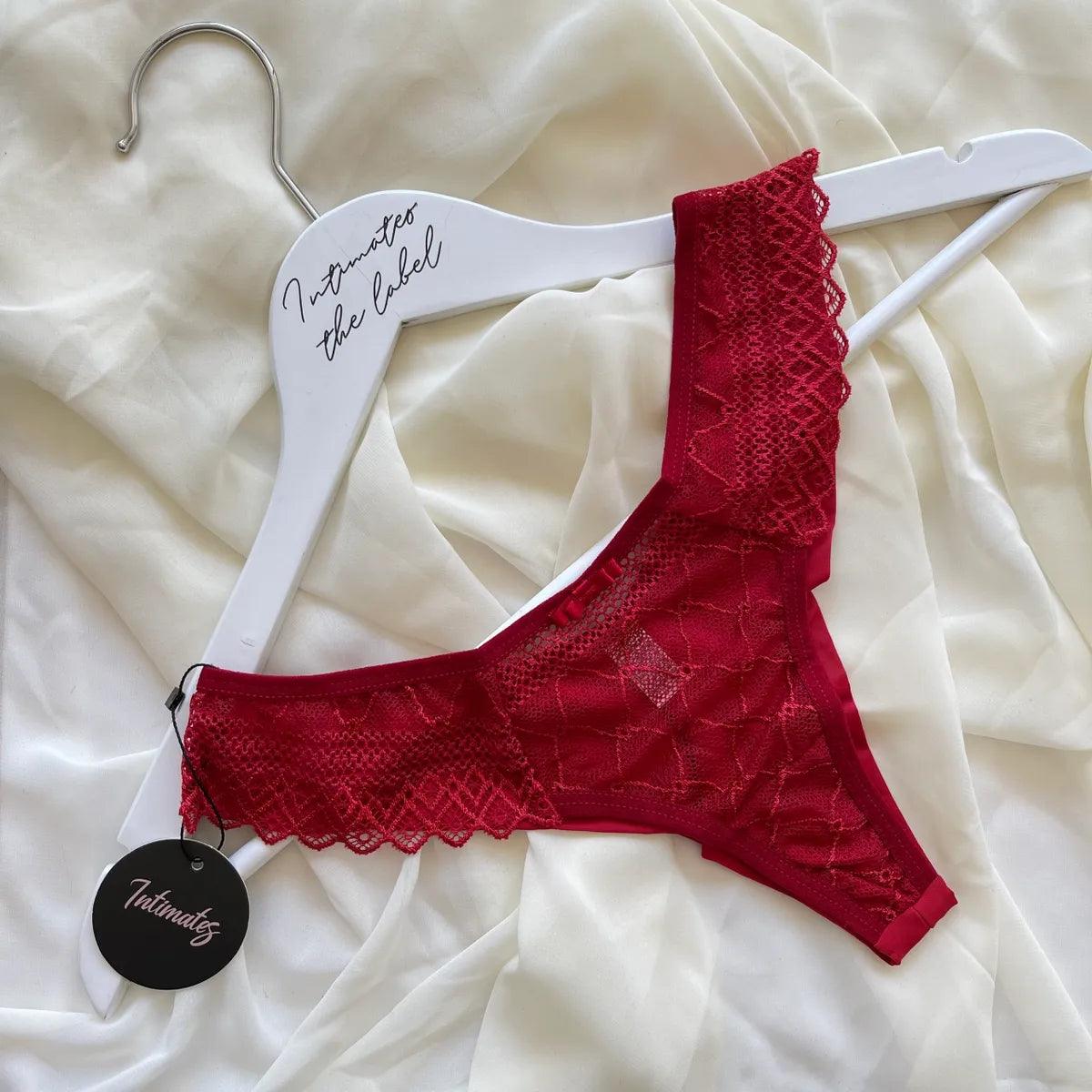 Brandy Brazilian Thong: Stylish u0026 Comfortable Lace and Microfibre Underwear  – Intimates the label