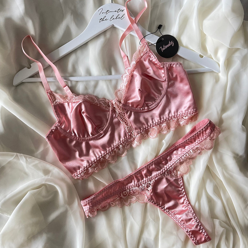 Georgina Satin Intimates Set - S