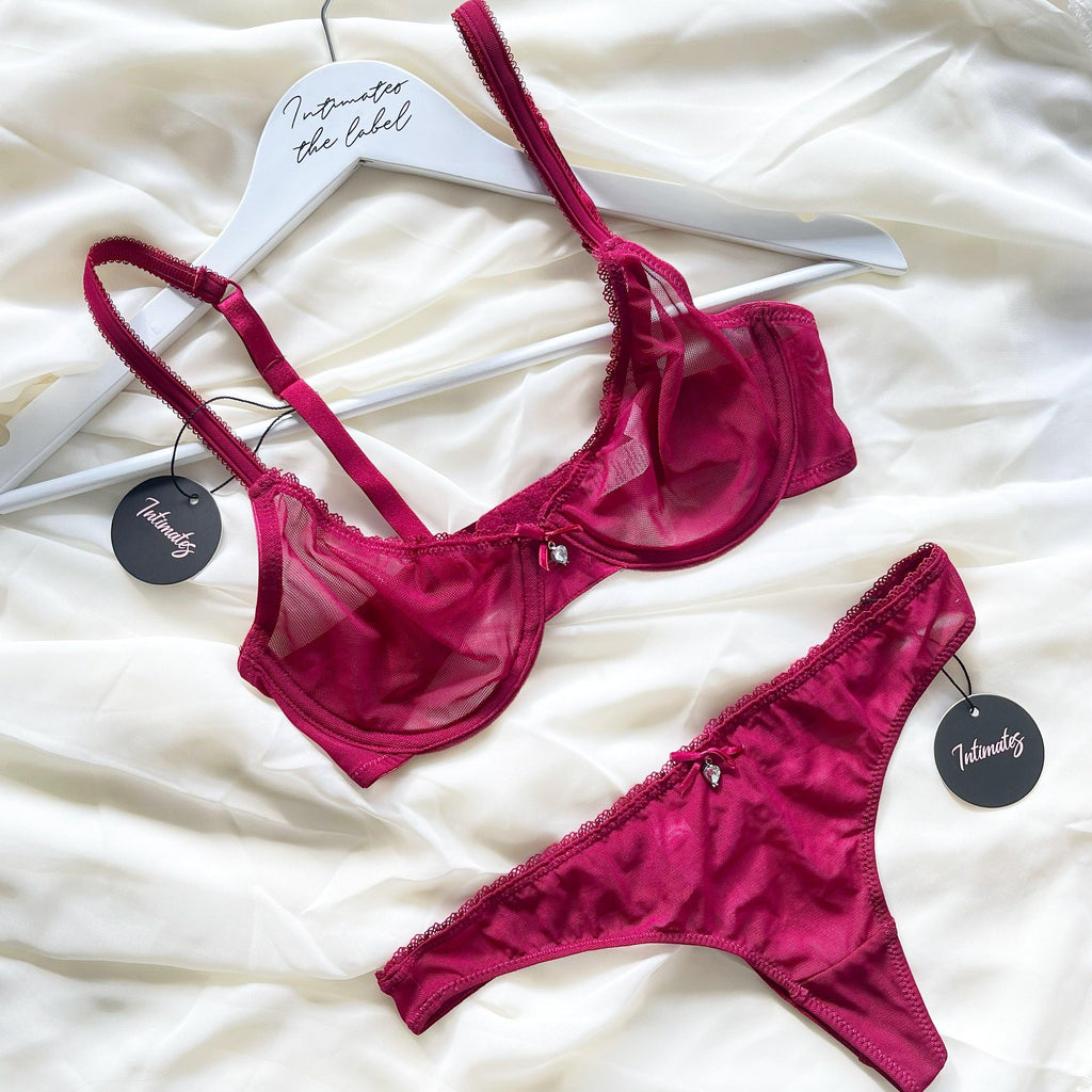 L'amour G-String Intimates Set