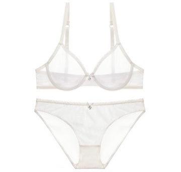 L’amour Ivory - Classic Lingerie Set - 10 B - Lingerie Set