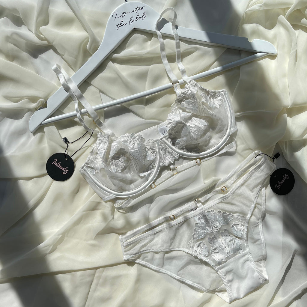 La Rouge Intimates Set - S / White