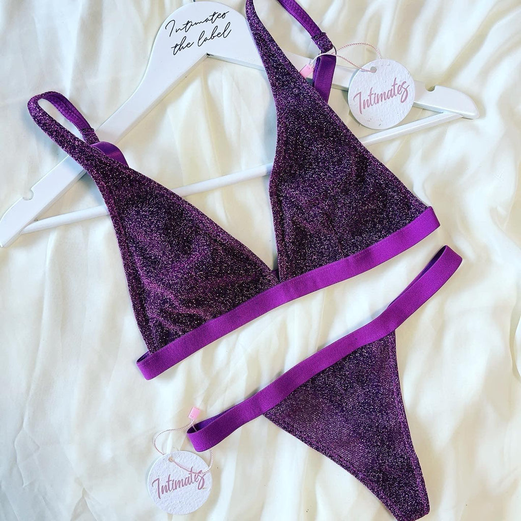 Shimmer Lingerie Set