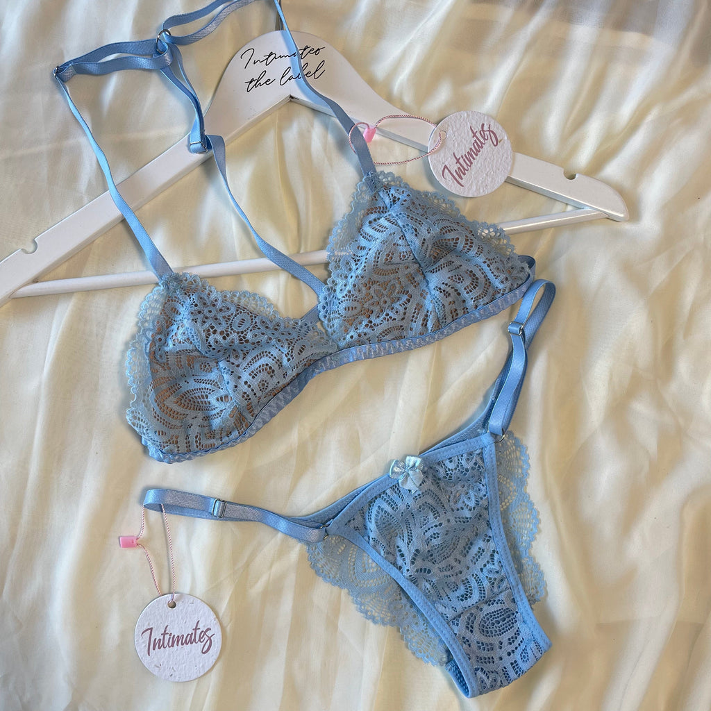 Sweet Triangle Bralette Lingerie Set